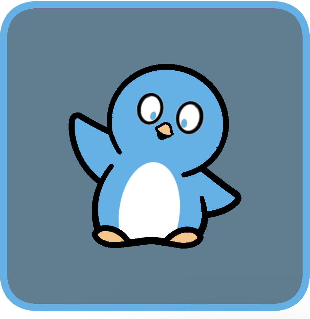 Waving Penguin